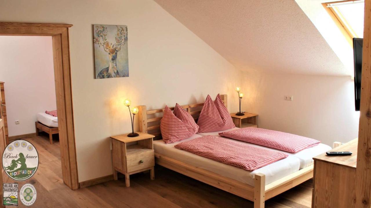 Kinderparadies Bachbauer Bauernhof Mondsee